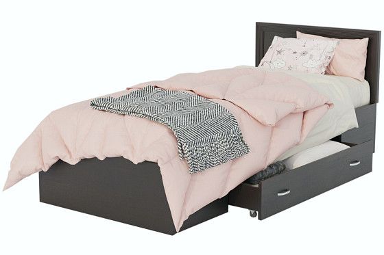 Кровать Наша Мебель Адель с багетом + ящик | Интернет-магазин Гипермаркет-матрасов.рф