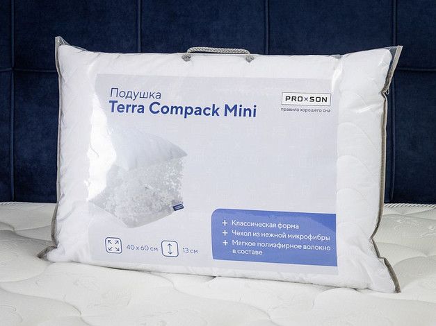 Подушка ProSon Terra Compack Mini | Интернет-магазин Гипермаркет-матрасов.рф